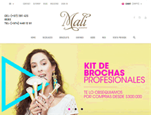 Tablet Screenshot of maliaccesorios.com